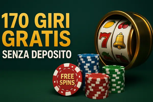 170 giri gratis senza deposito