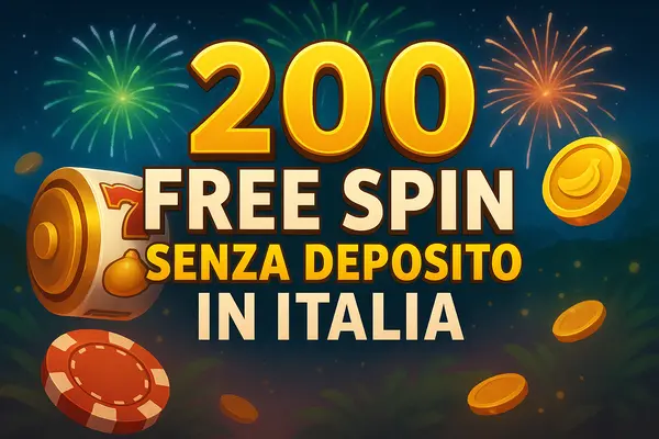 200 free spin senza deposito