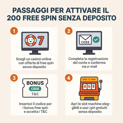 200 free spin senza deposito